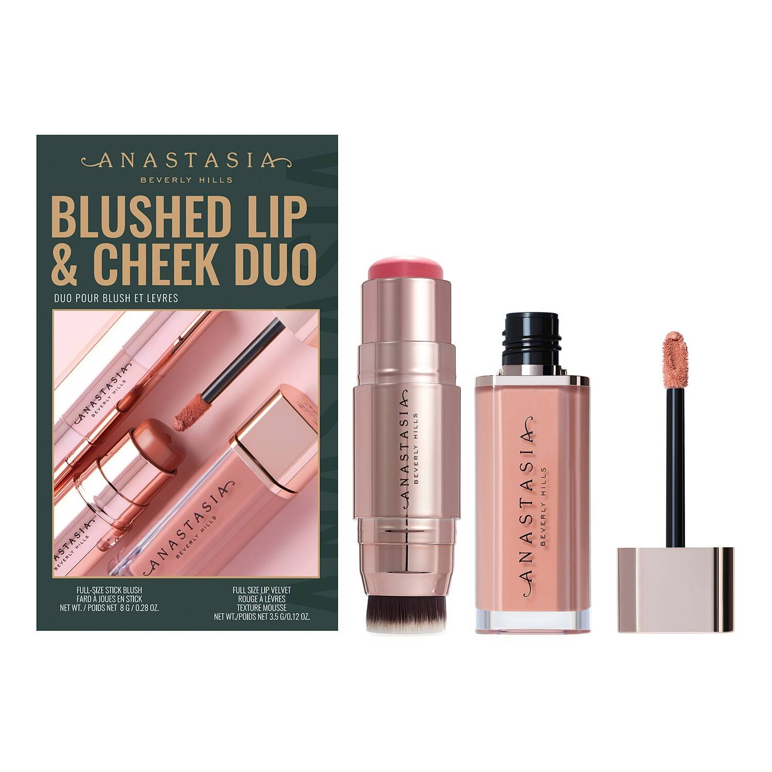 Anastasia Beverly Hills Holiday Blushed Lip & Cheek Duo Duo
