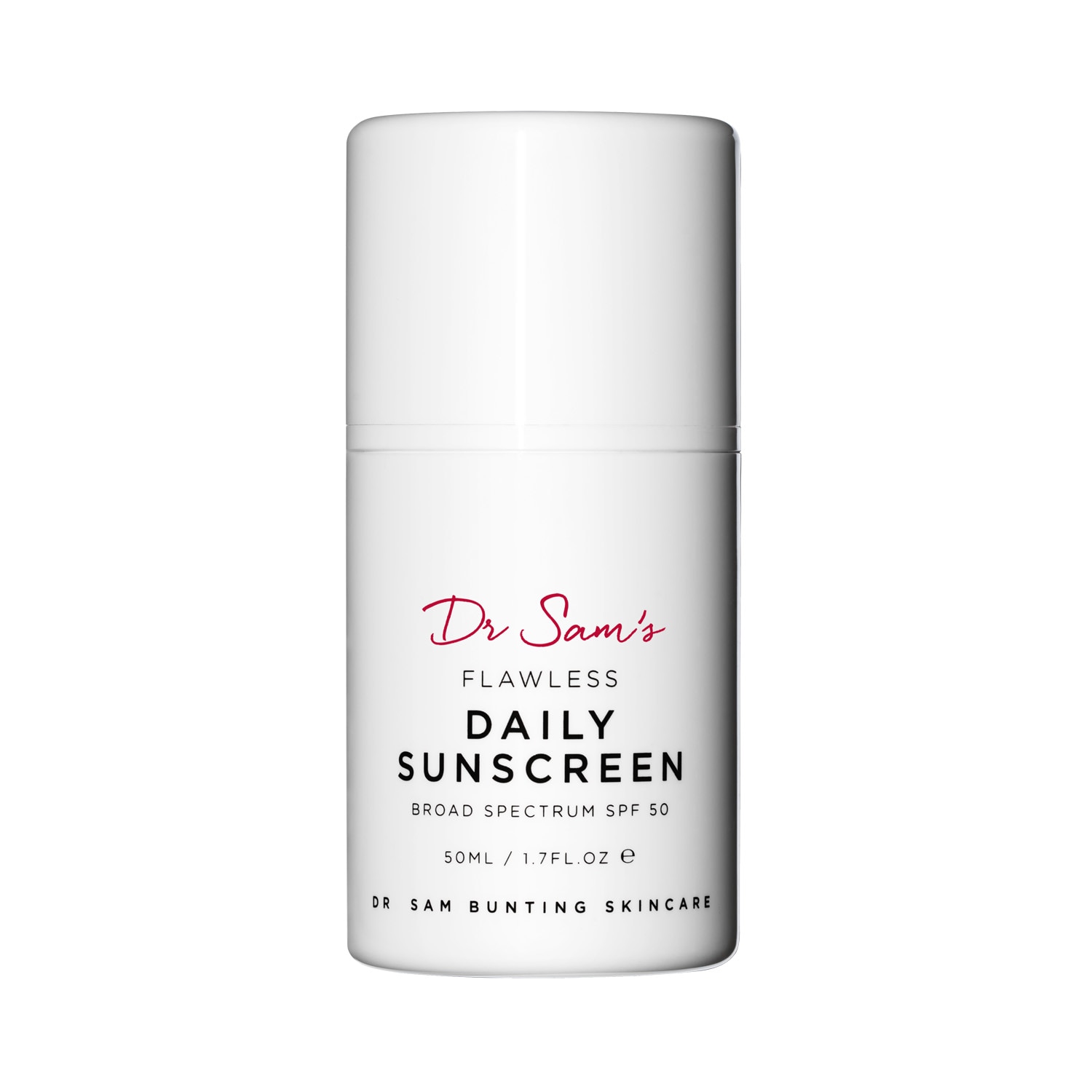 Dr Sam's Flawless Daily Sunscreen Spf 50 50Ml