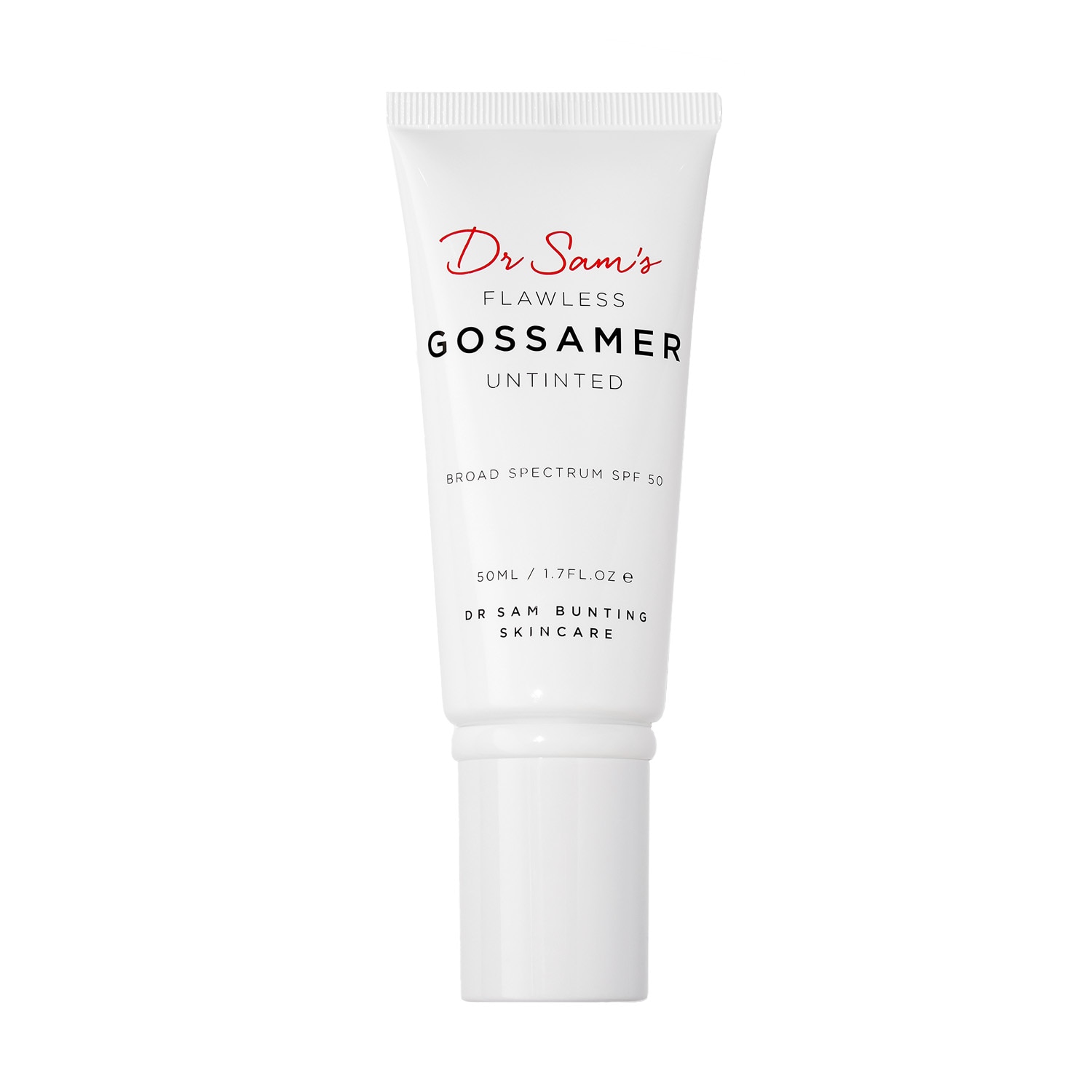 Dr Sam's Flawless Gossamer Untinted Spf50 50Ml
