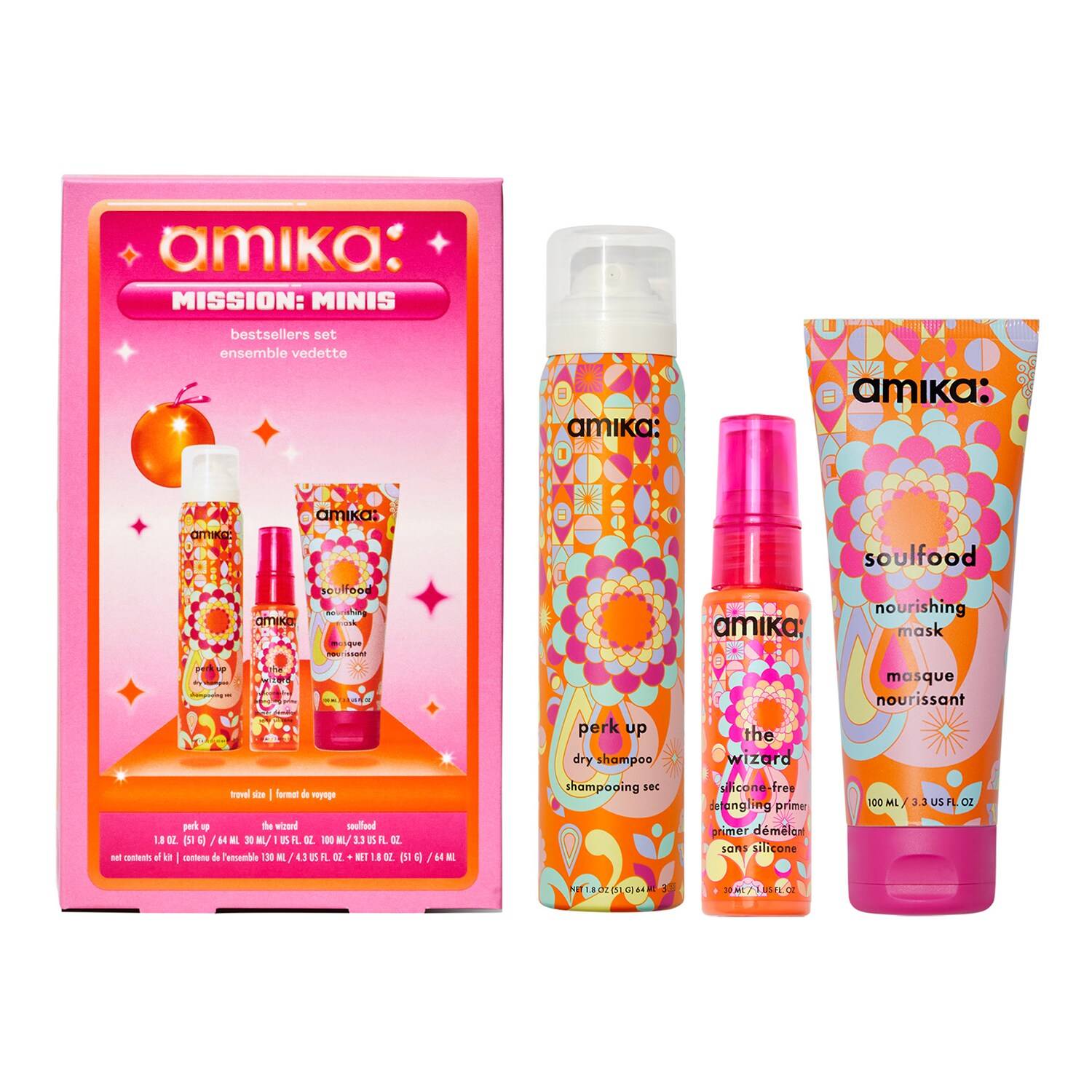 Amika Mission: Minis Bestsellers Set Mission: Minis Bestsellers Set