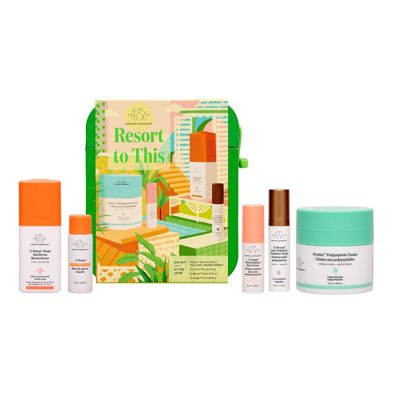 Drunk Elephant Resort To This Day Skincare Set