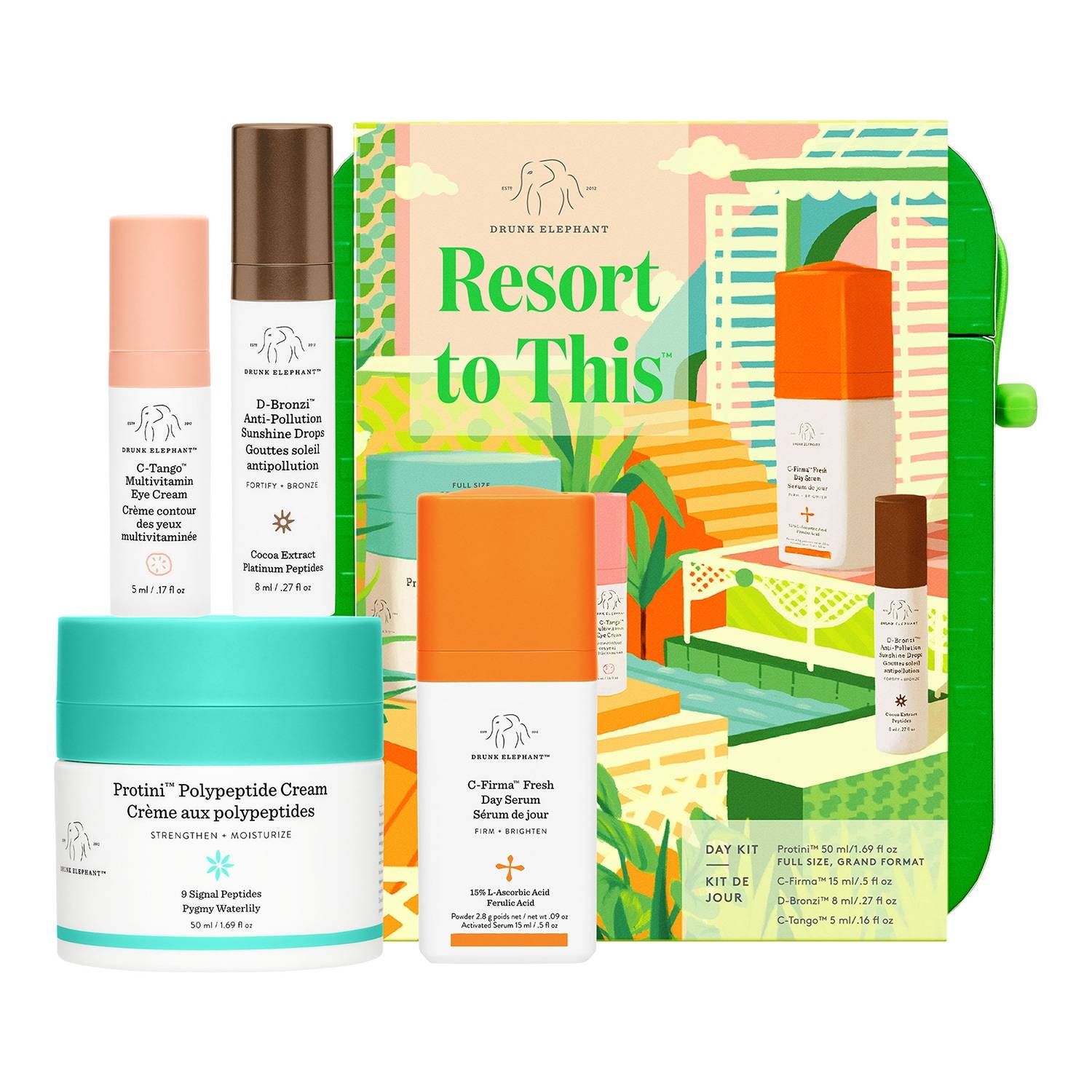 Drunk Elephant Resort To This Day Skincare Set