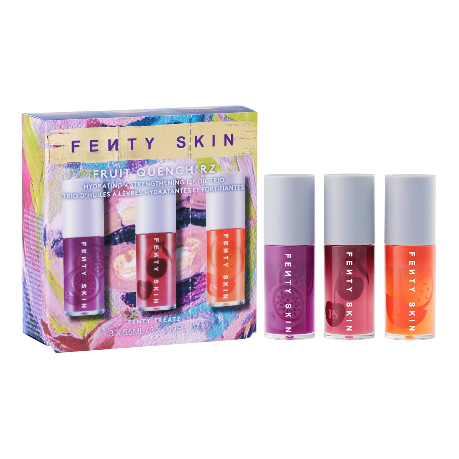 Fenty Skin Fruit Quench'Rz Lip Oil Trio