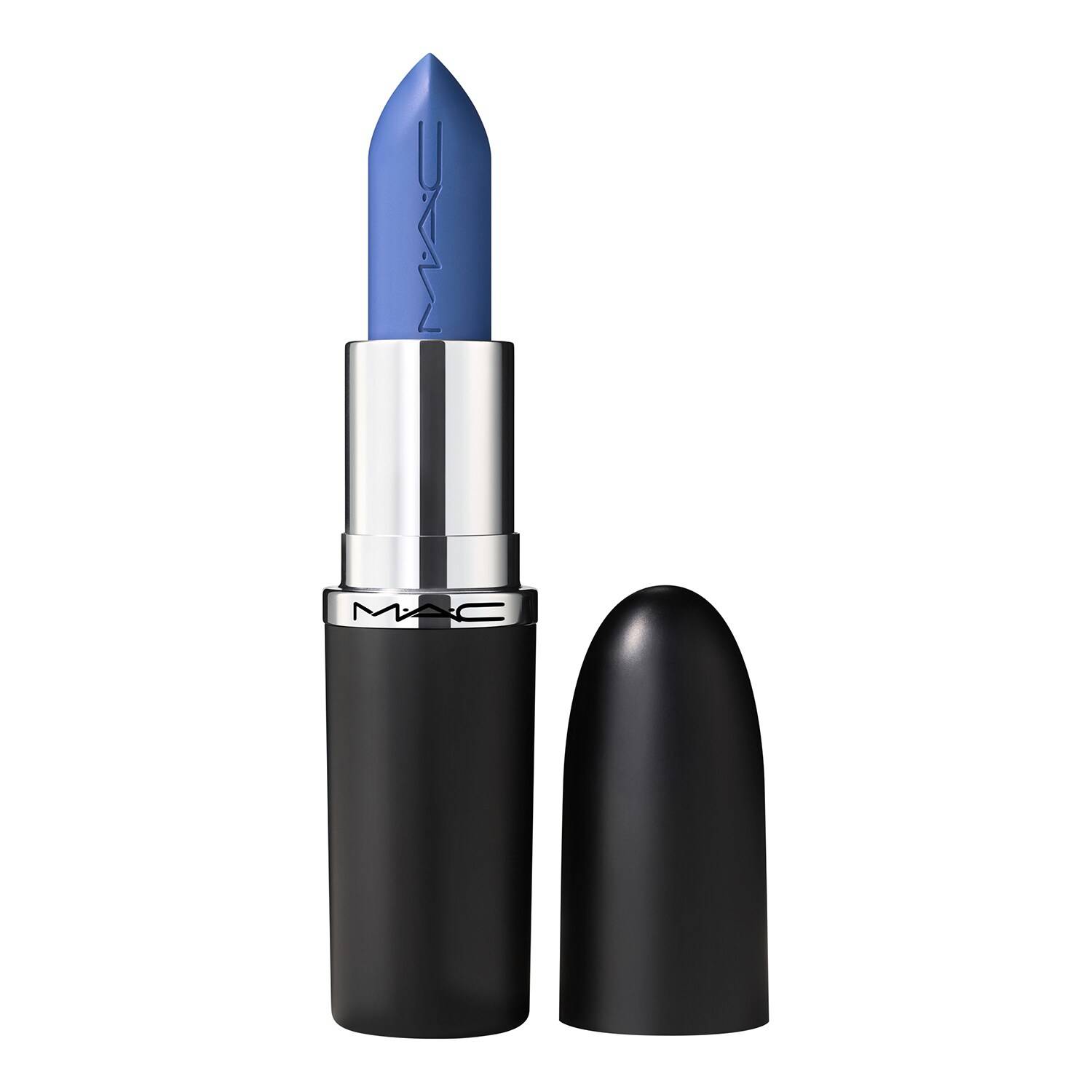 M.A.C Macximal Sleek Satin Lipstick - Intense Hydrating Satin Lipstick Tilted Denim