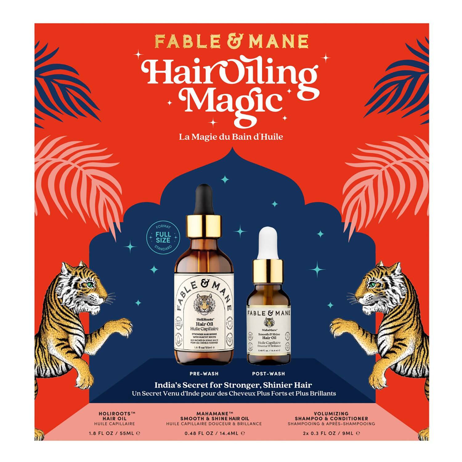 Fable & Mane Hair Oiling Magic Set