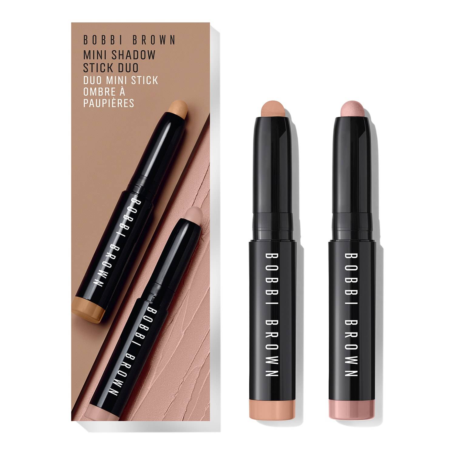 Bobbi Brown Mini Long-Wear Cream Shadow Stick Duo - Sephora Exclusive Antique Rose/Toast