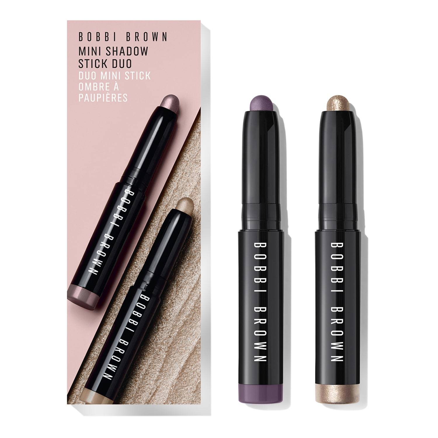 Bobbi Brown Mini Long-Wear Cream Shadow Stick Duo - Sephora Exclusive Dusty Mauve/Mica