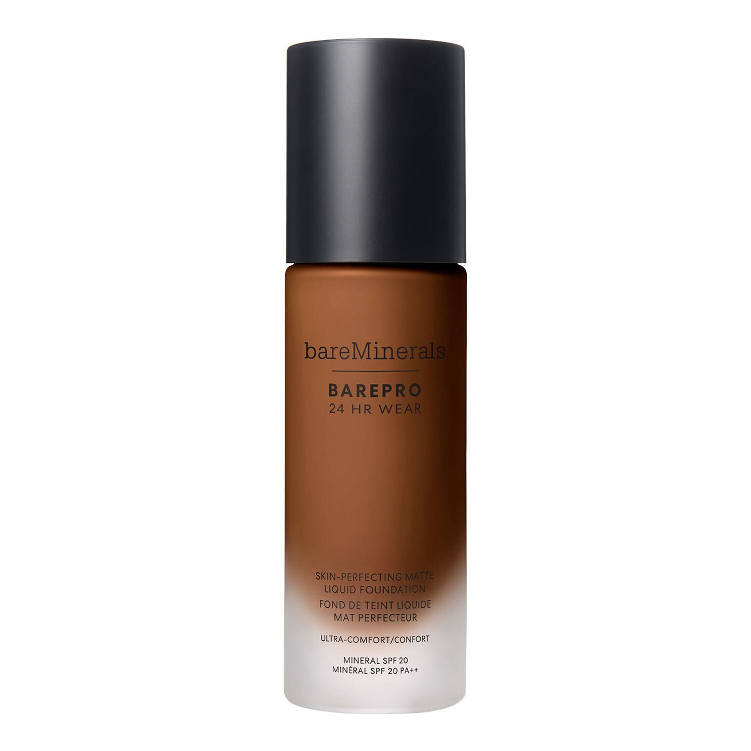 Bareminerals Barepro 24Hr Wear Skin-Perfecting Liquid Foundation​ Mineral Spf 20 30Ml Medium Deep 57N