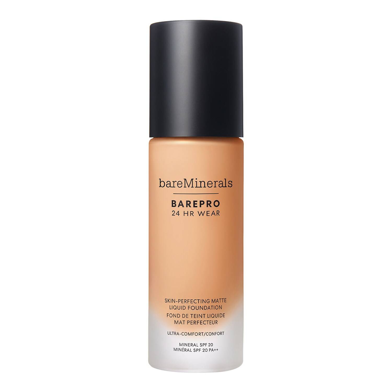 Bareminerals Barepro 24Hr Wear Skin-Perfecting Liquid Foundation​ Mineral Spf 20 30Ml Light 27 Neutral