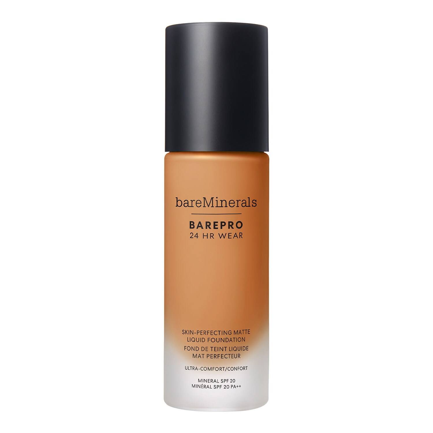 Bareminerals Barepro 24Hr Wear Skin-Perfecting Liquid Foundation​ Mineral Spf 20 30Ml Medium Deep 43 Neutral