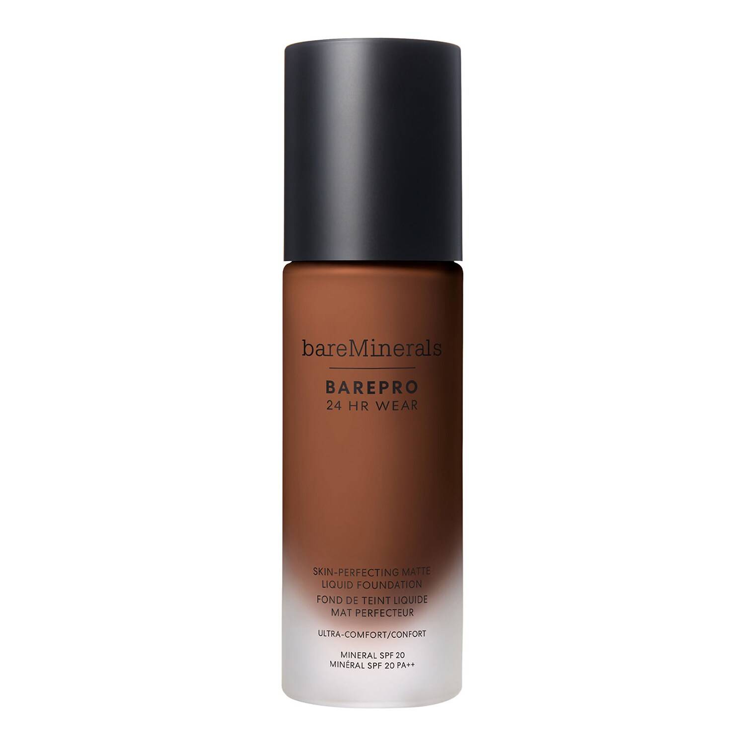 Bareminerals Barepro 24Hr Wear Skin-Perfecting Liquid Foundation​ Mineral Spf 20 30Ml Deep 61 Cool