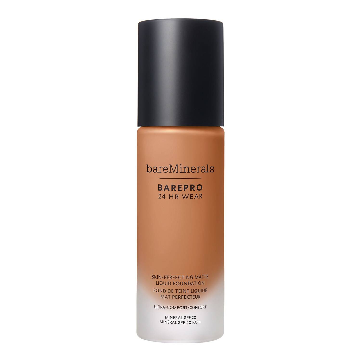 Bareminerals Barepro 24Hr Wear Skin-Perfecting Liquid Foundation​ Mineral Spf 20 30Ml Meddeep 45N