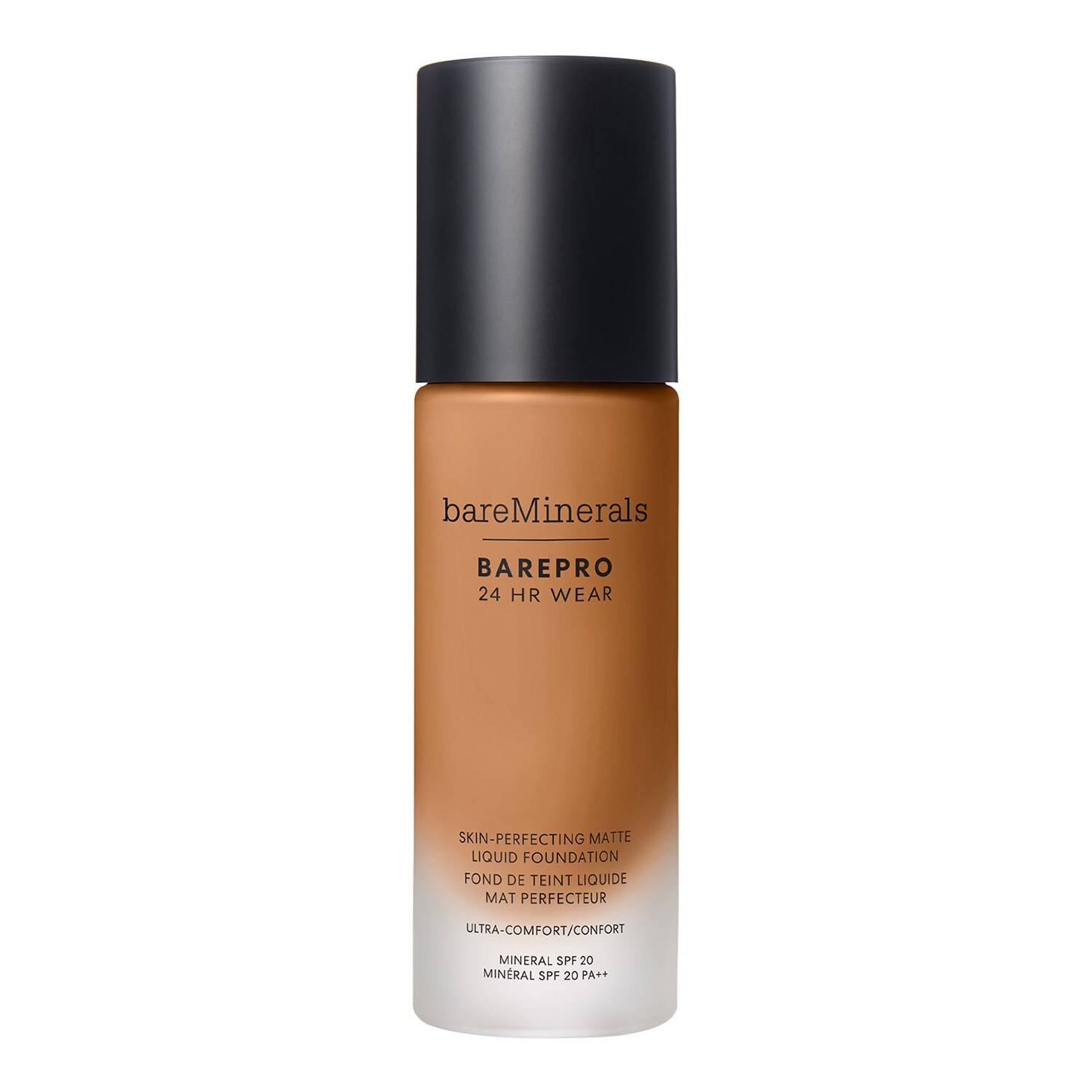 Bareminerals Barepro 24Hr Wear Skin-Perfecting Liquid Foundation Mineral Spf 20 30Ml Meddeep 46N