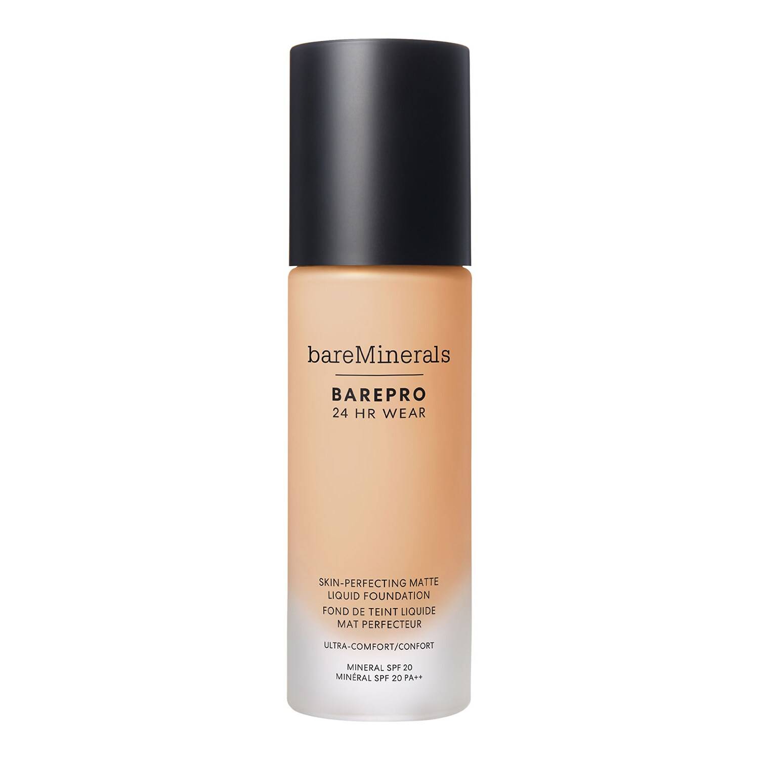 Bareminerals Barepro 24Hr Wear Skin-Perfecting Liquid Foundation​ Mineral Spf 20 30Ml Light 20W