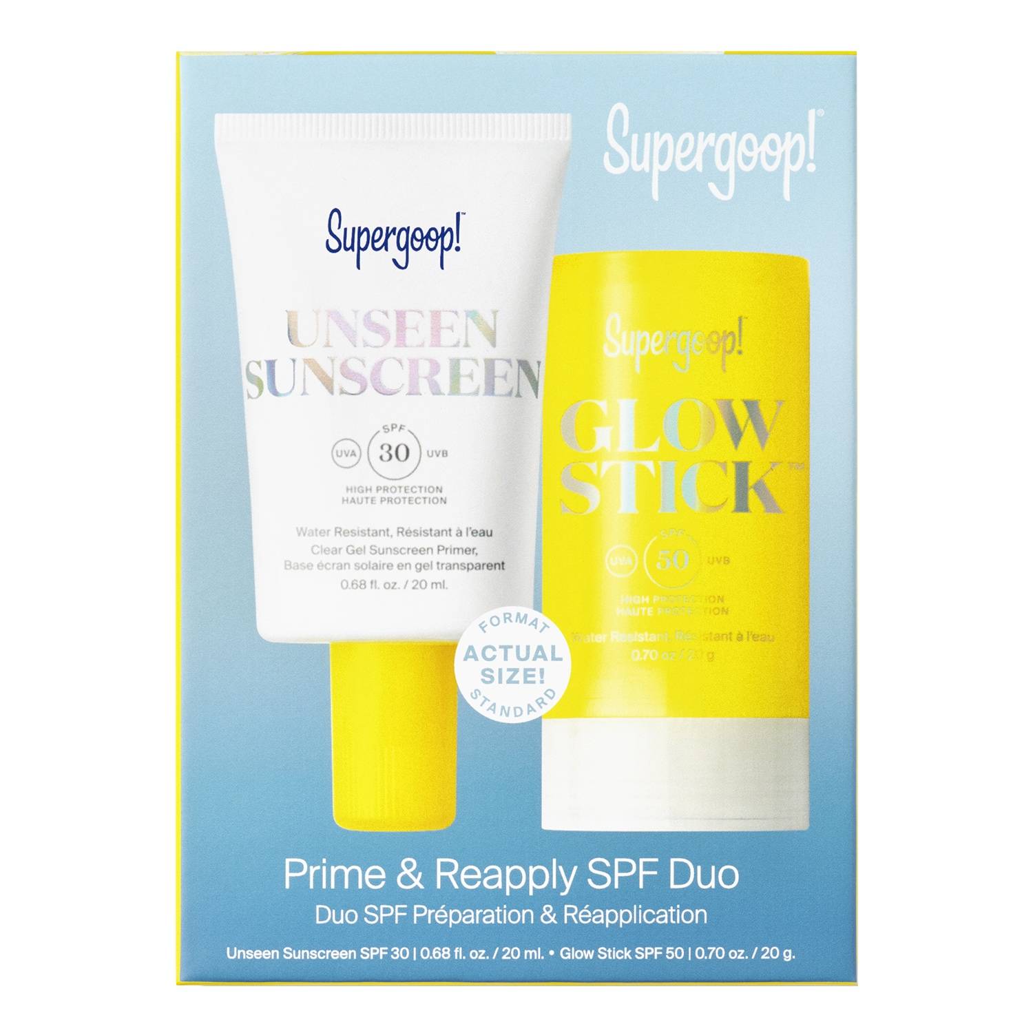 Supergoop! Prime And Reapply Spf Duo