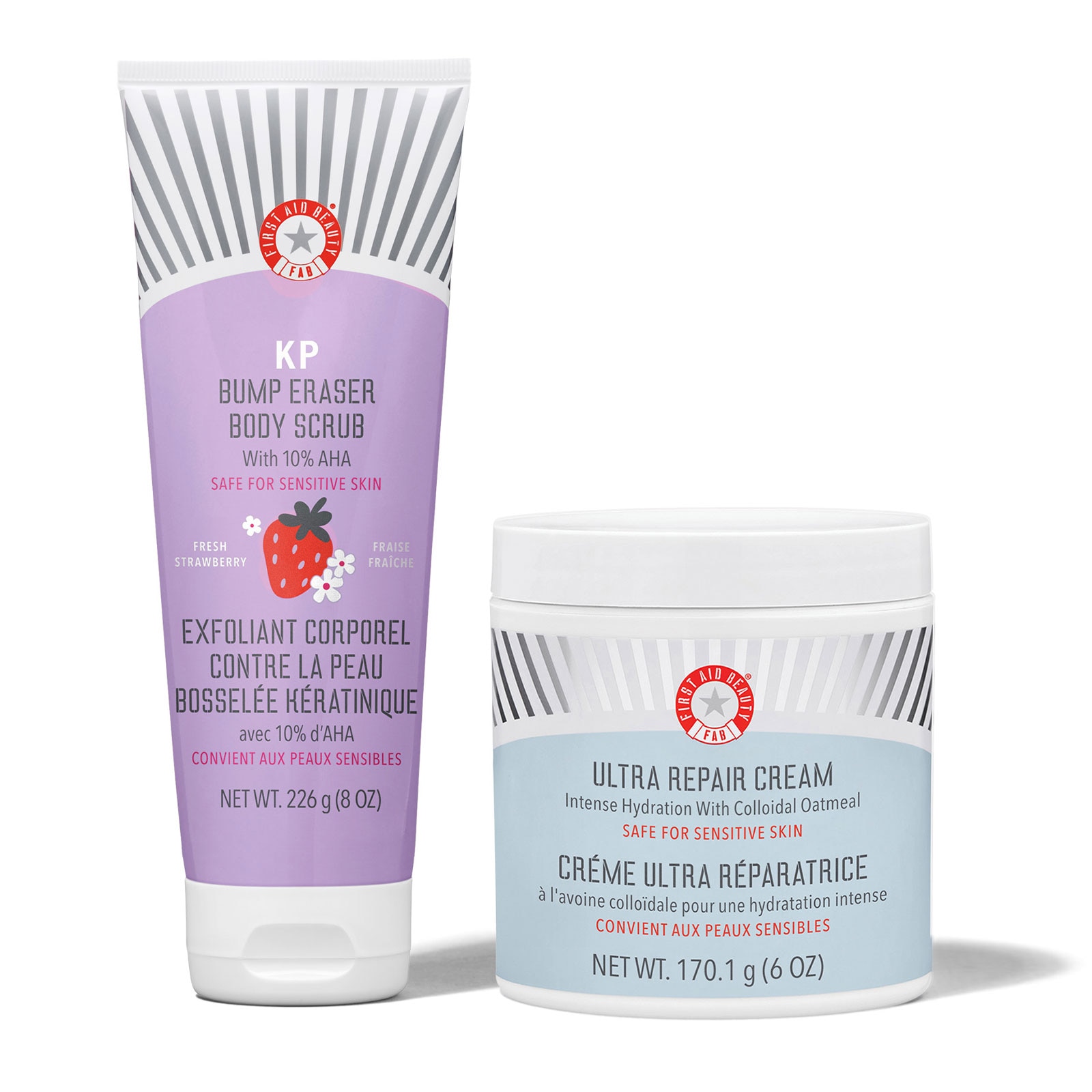 First Aid Beauty Strawberry & Cream Duo