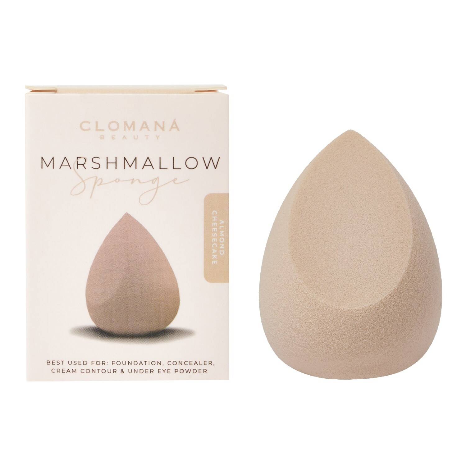 Clomana Beauty Almond Cheesecake Shape 1