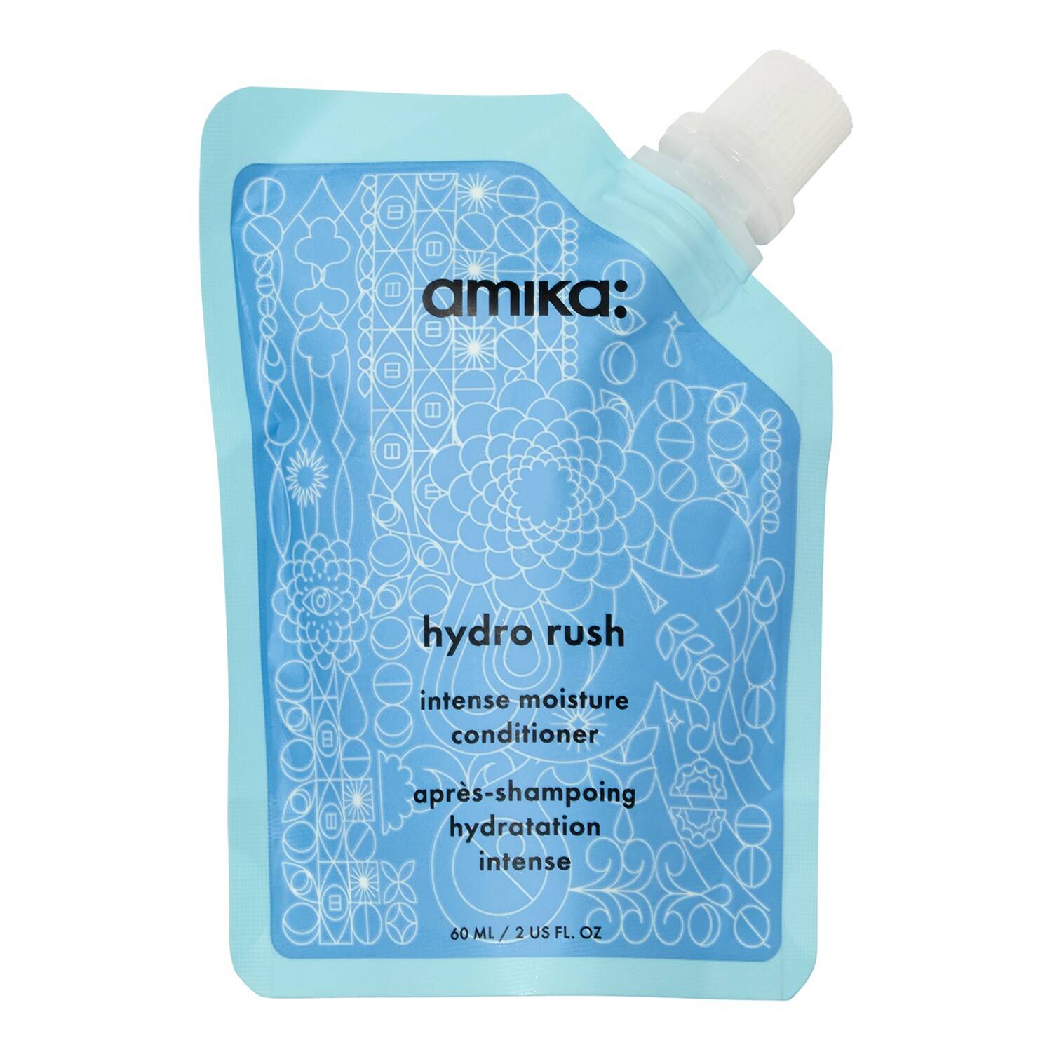 Amika Hydro Rush Intense Moisture With Hyaluronic Acid Conditioner 60Ml