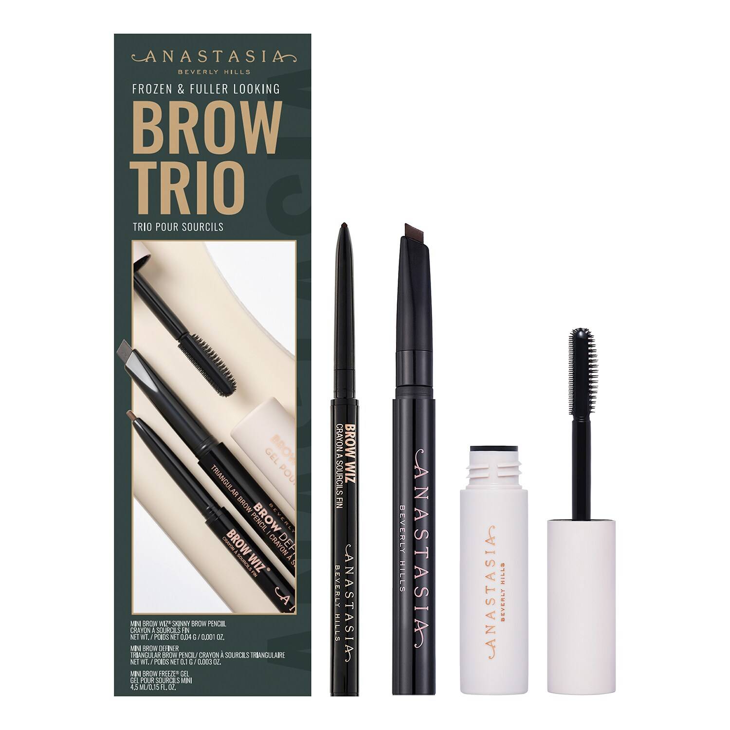 Anastasia Beverly Hills Frozen & Fuller Looking Brow Trio Medium Brown