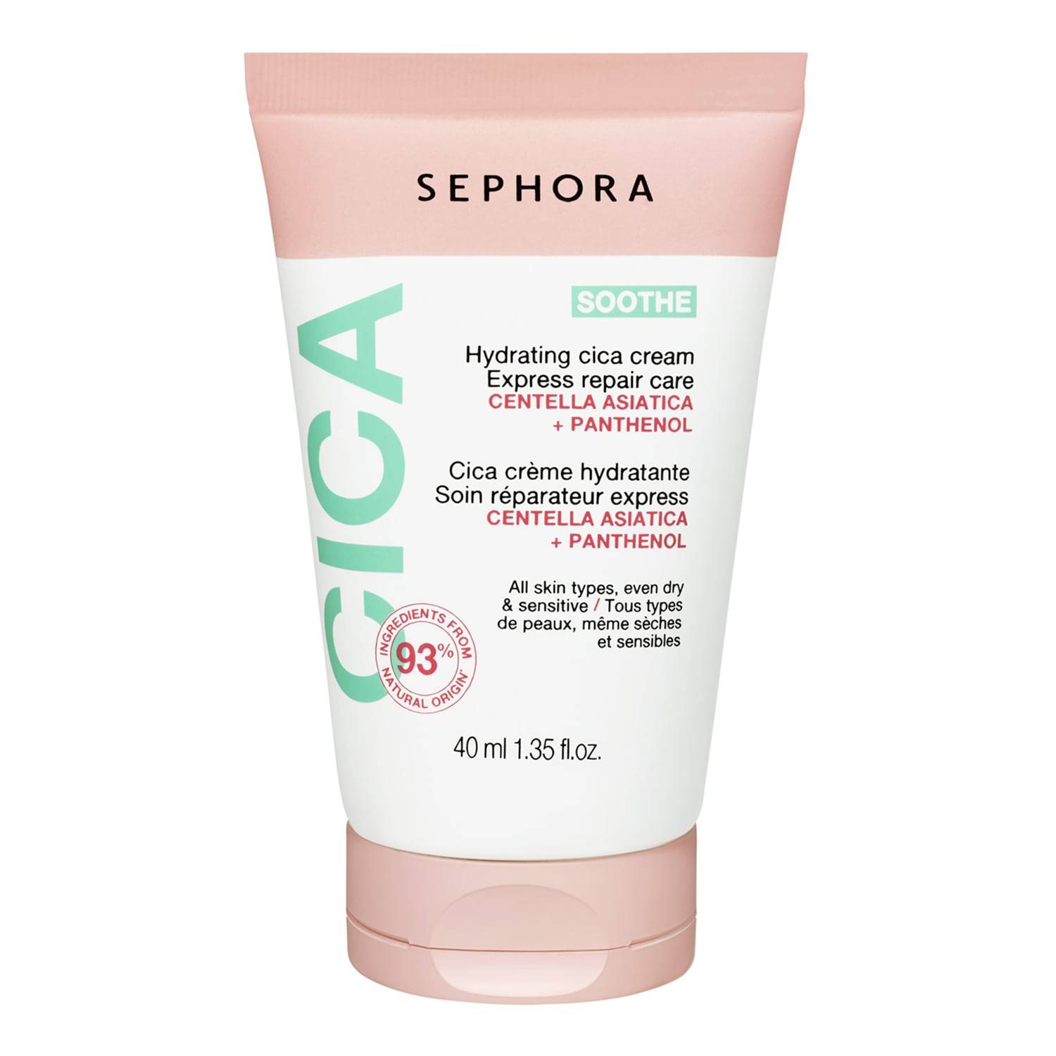 Sephora Collection Hydrating Cica Cream Express Repair Care 40Ml