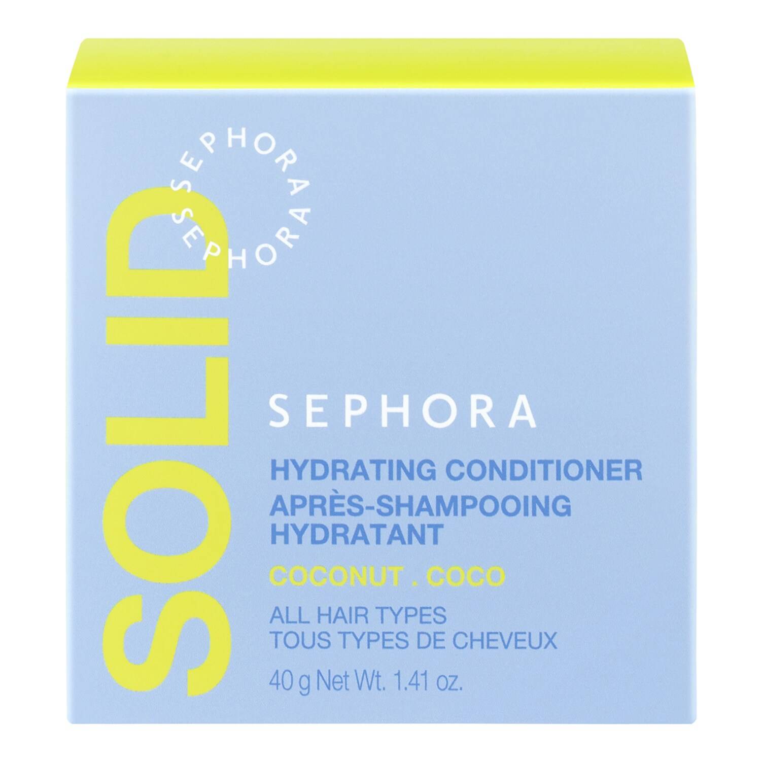 Sephora Collection Solid Conditioner Detangling Care 80G Coco