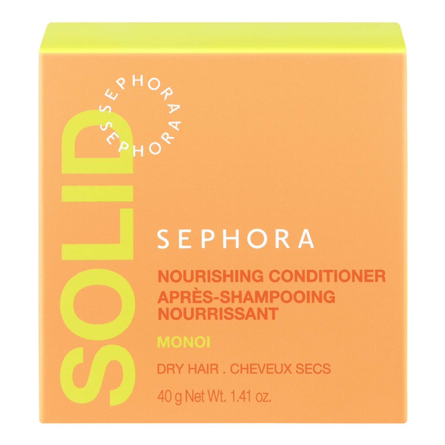 Sephora Collection Solid Conditioner Detangling Care 80G Monoi
