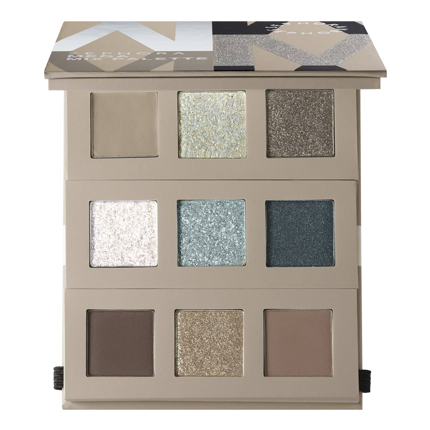 Sephora Collection Mega Mix Palette 7.3G Fearless Cool Nude