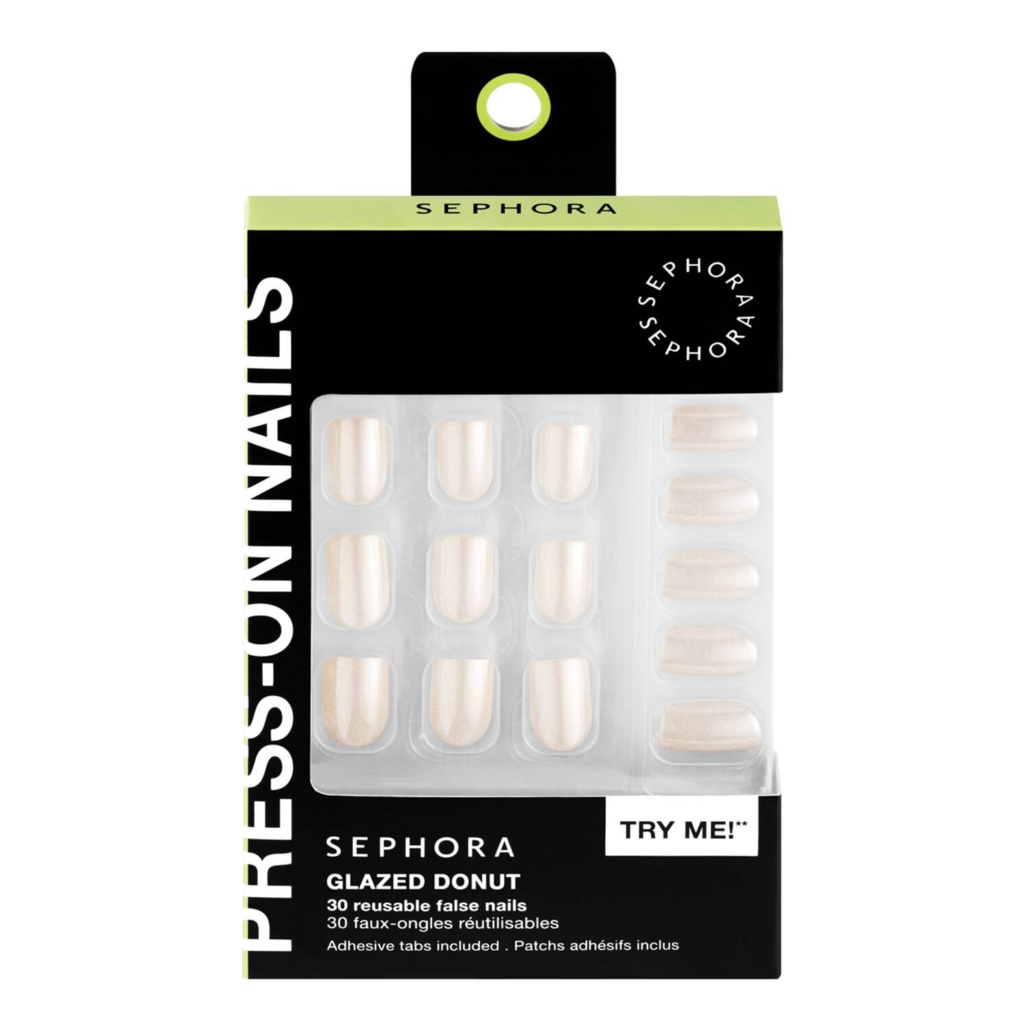 Sephora Collection Press On Gel Nails Kit Glazed Donut