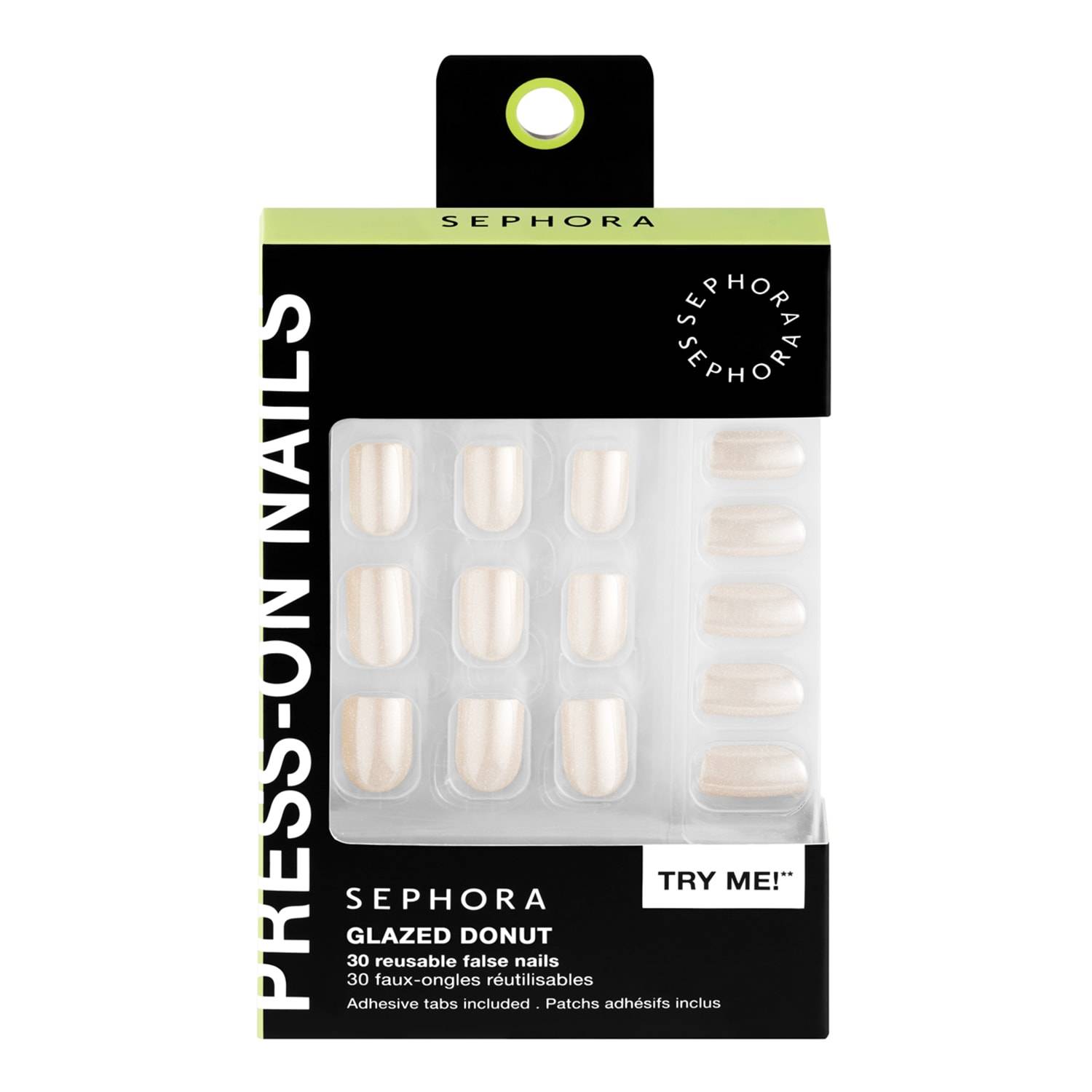 Sephora Collection Press On Gel Nails Kit Glazed Donut