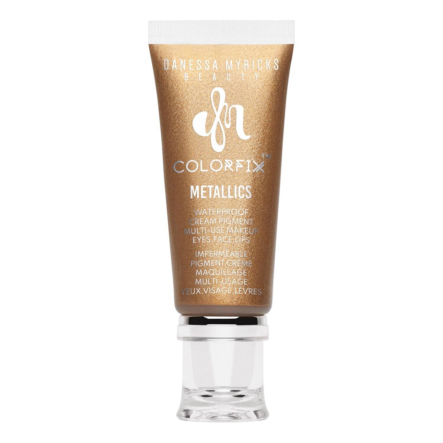 Danessa Myricks Colorfix Metallics Waterproof Cream Pigment 10Ml Goldmine