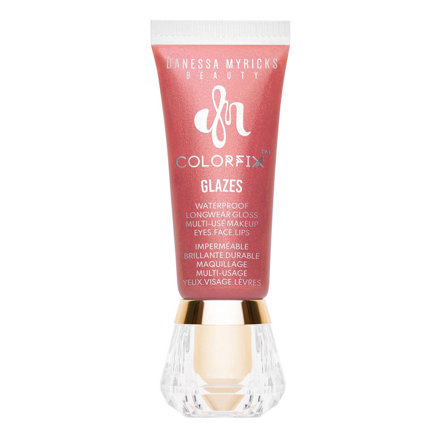 Danessa Myricks Colorfix Glazes Waterproof Longwear Gloss 10Ml Pink Ice