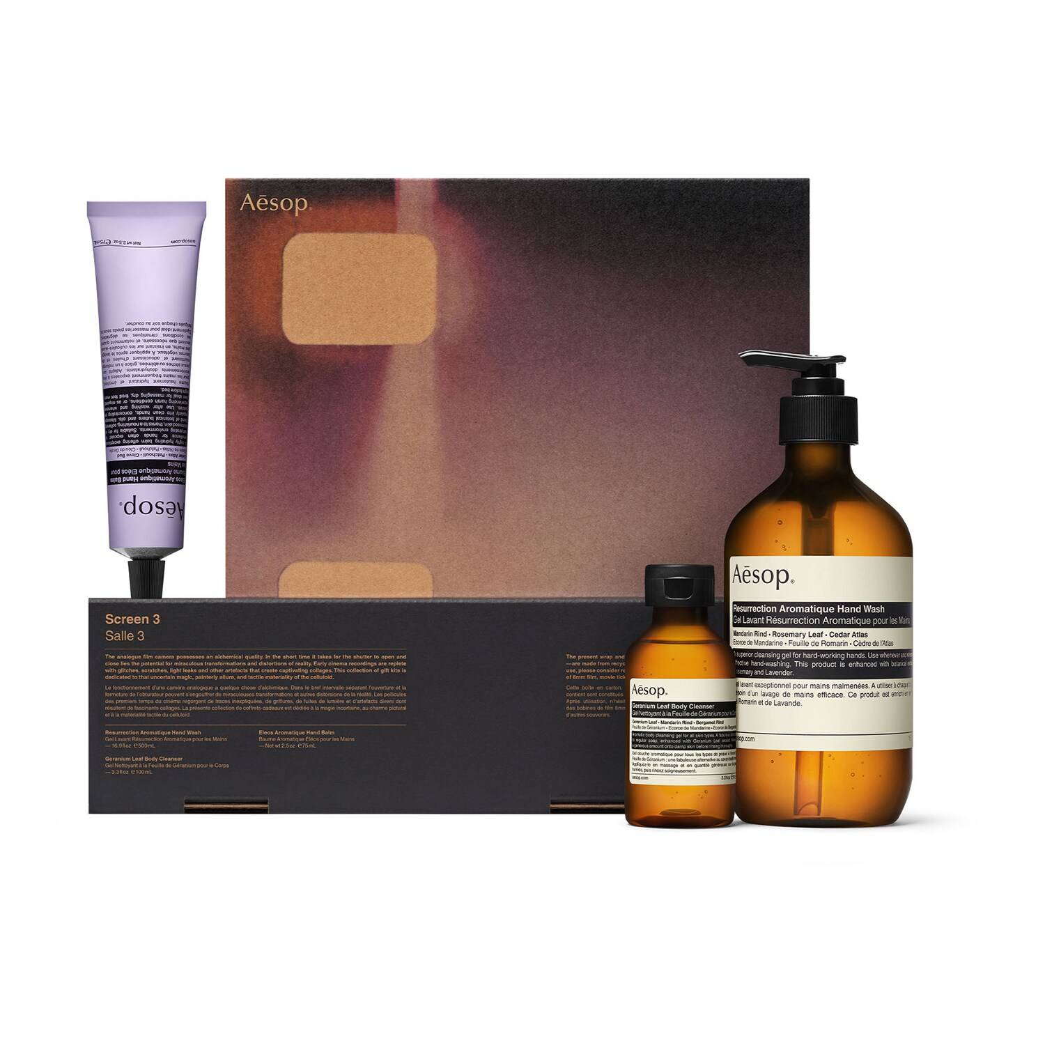 Aesop Screen 3 Body Care Trio Kit