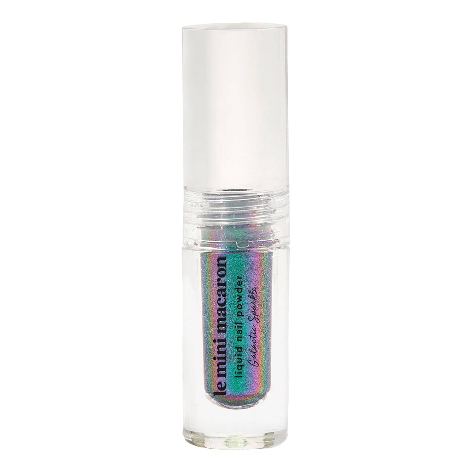 Le Mini Macaron Liquid Nail Powder Galactic Sparkle