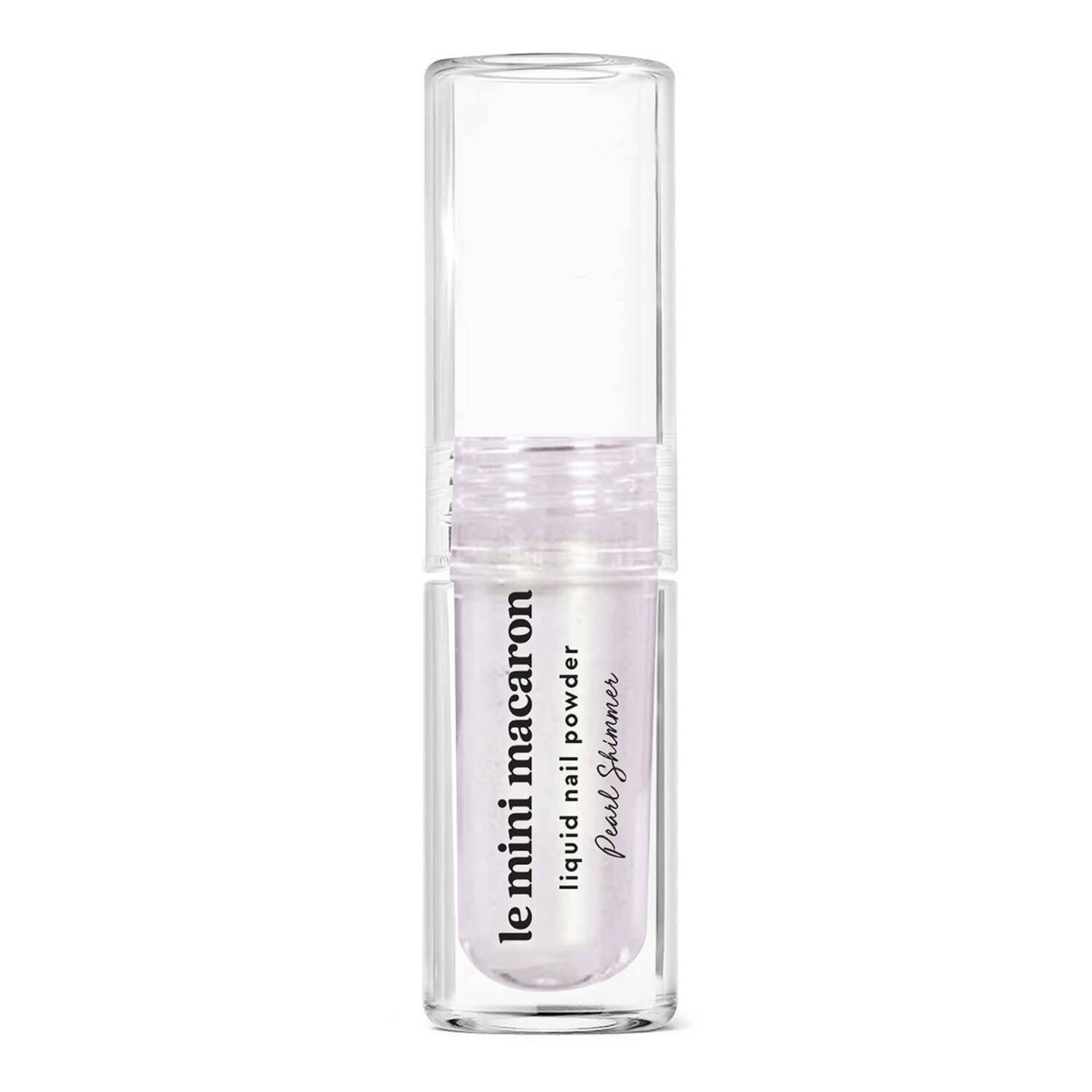 Le Mini Macaron Liquid Nail Powder Pearl