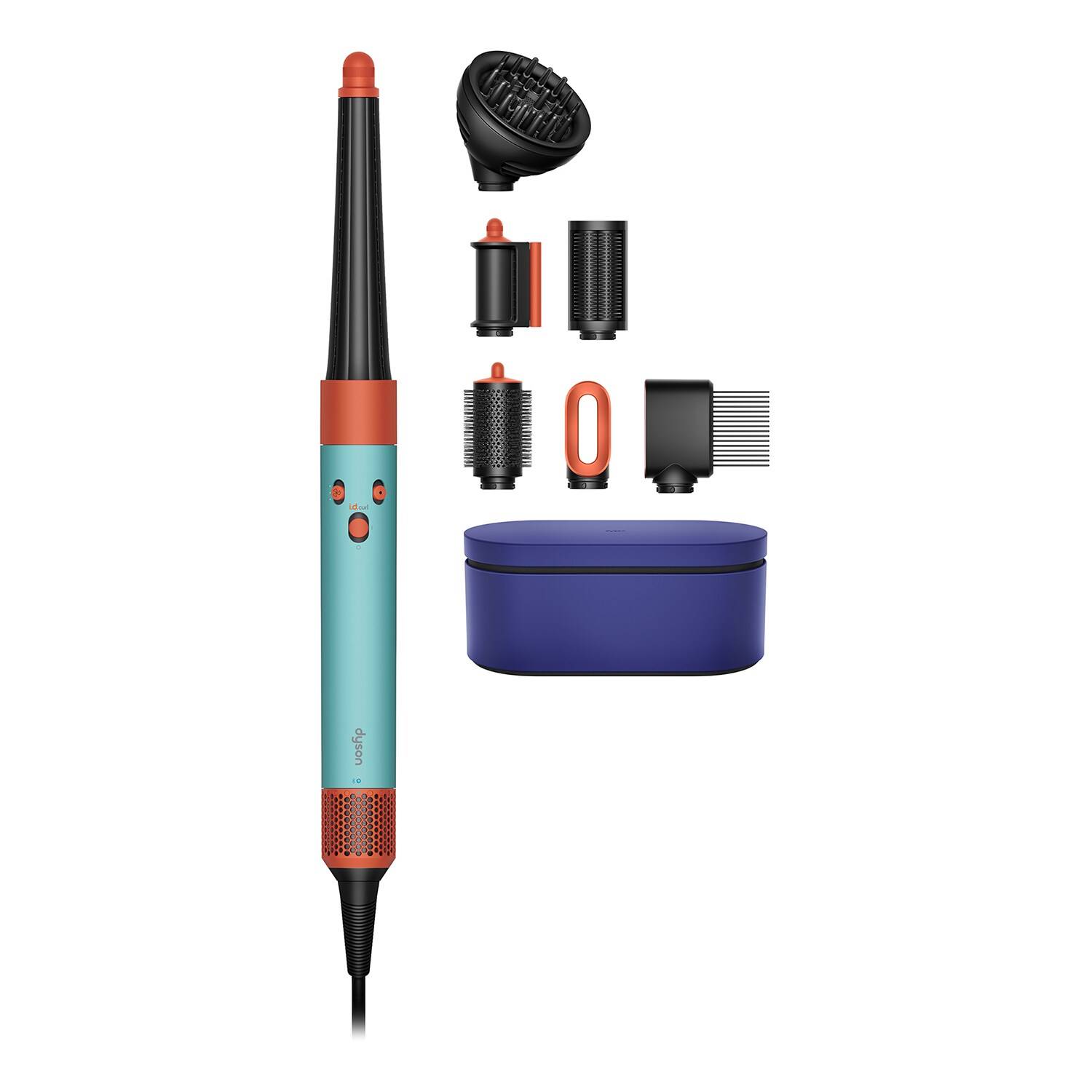 Dyson Dyson Airwrap I.D. Multi-Styler And Dryer Curly+Coily - Ceramic Patina/Topaz Dyson Airwrap Id Patina/Topaz T3/T4