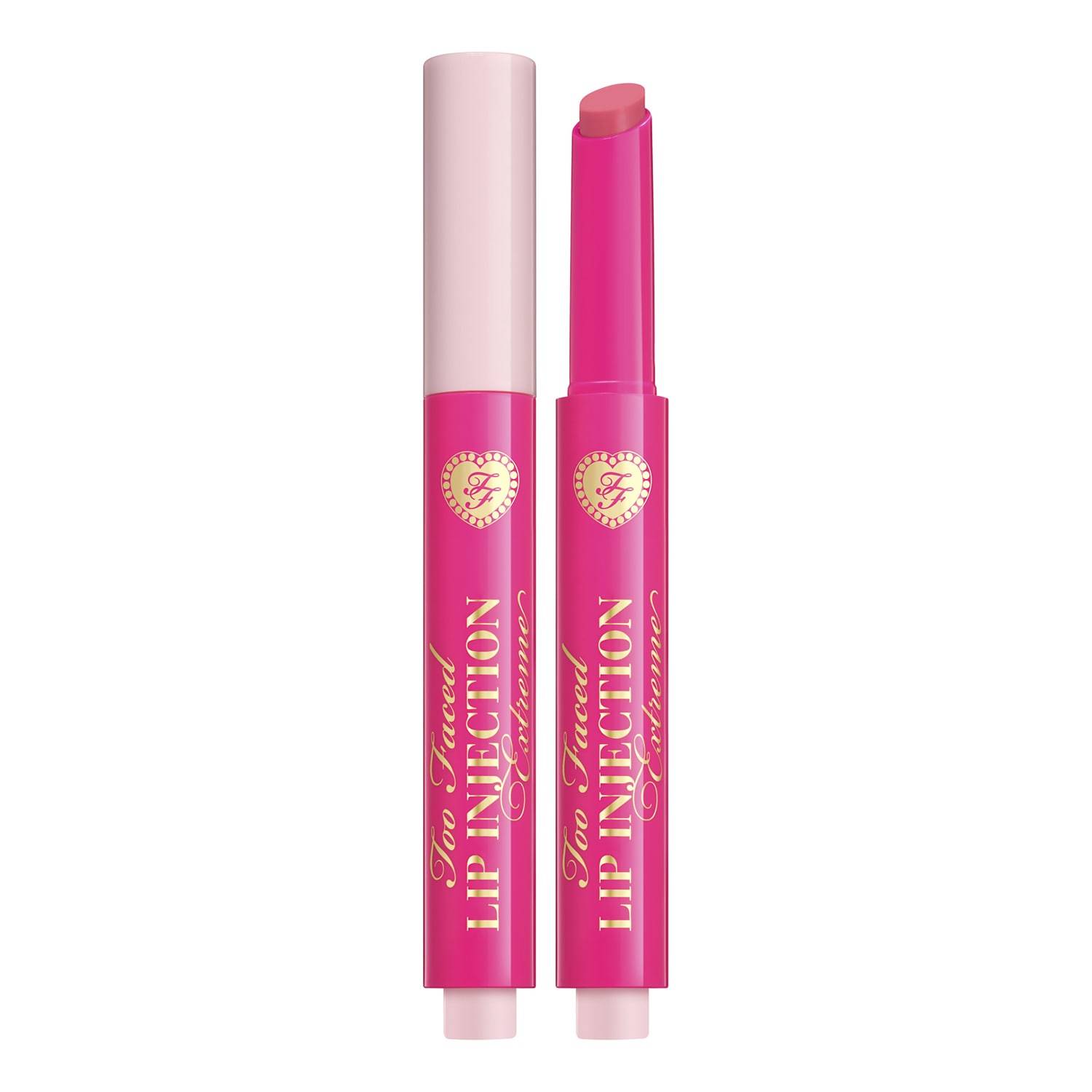 Too Faced Lip Injection Extreme Plumping Clicks - Plumping Gloss Perfect Pink (1.5 G)