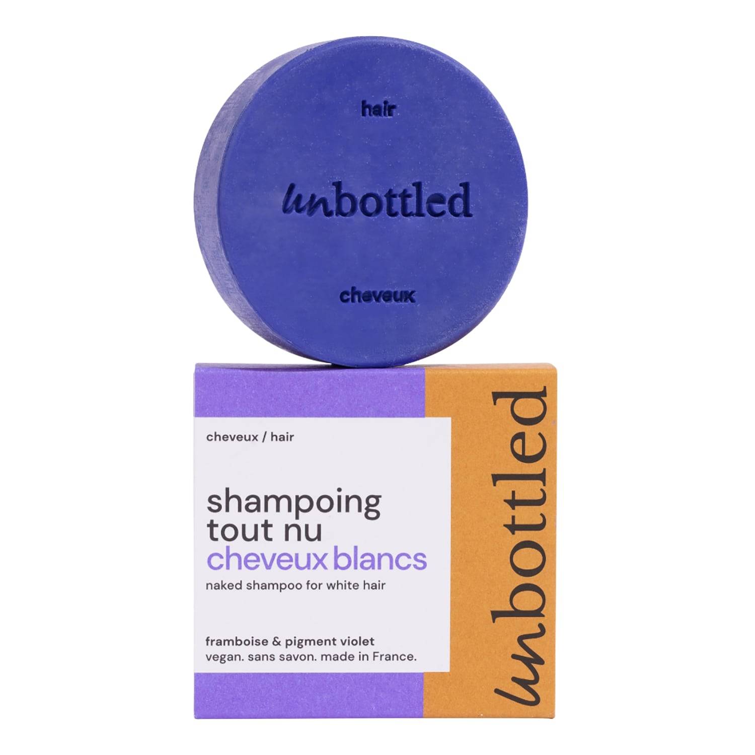 Unbottled Naked Shampoing Cheveux Blancs 75G