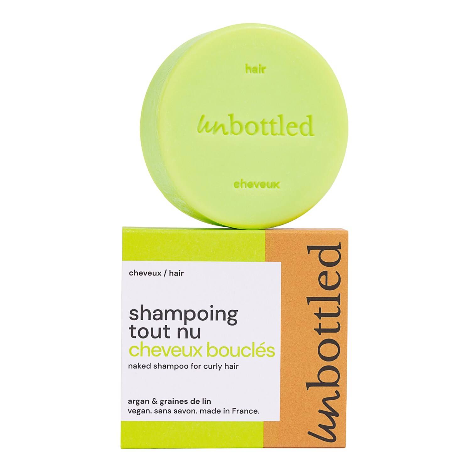 Unbottled Naked Shampoing Cheveux Bouclés 75G