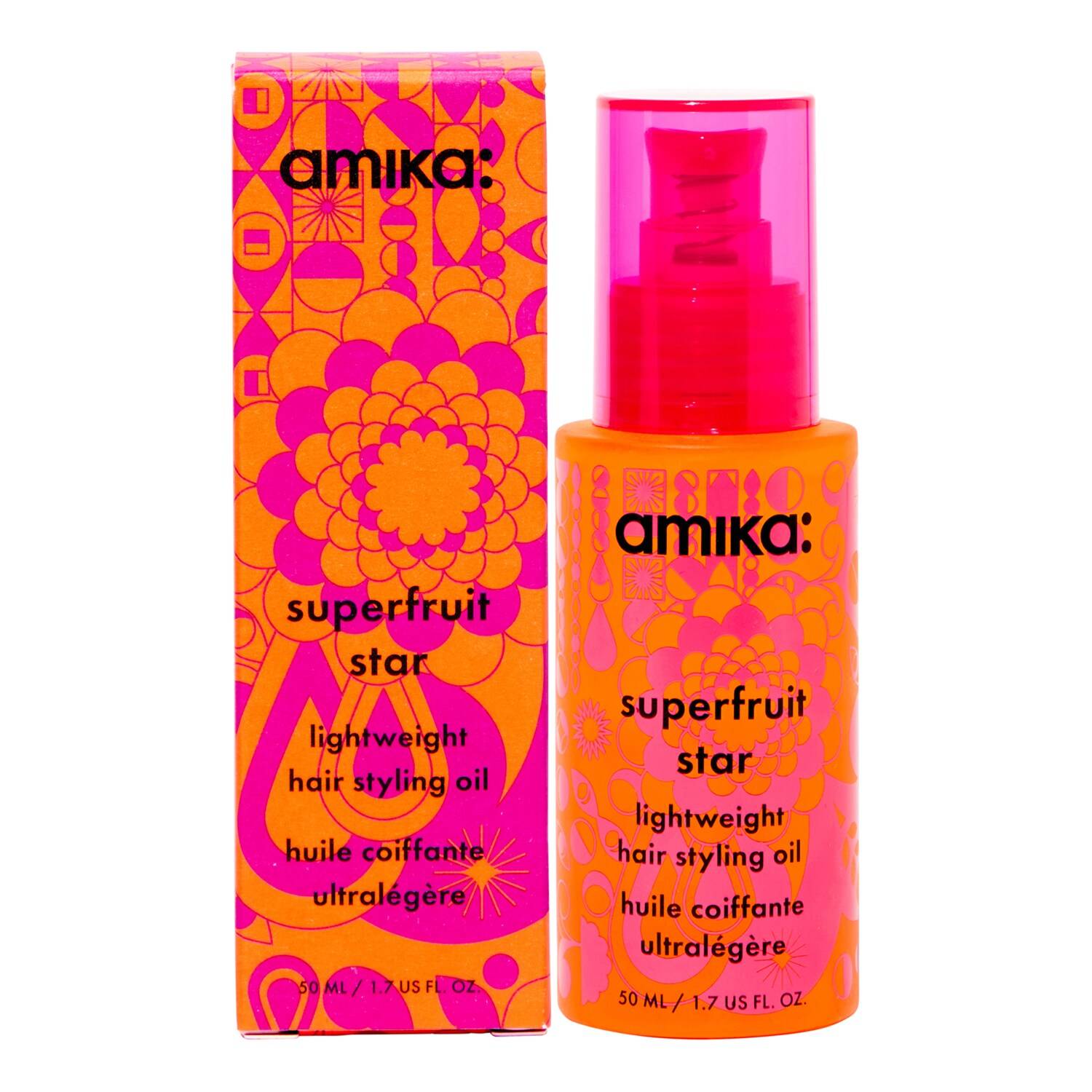 Amika Superfruit Star Lightweight Hair Styling Oil 50Ml