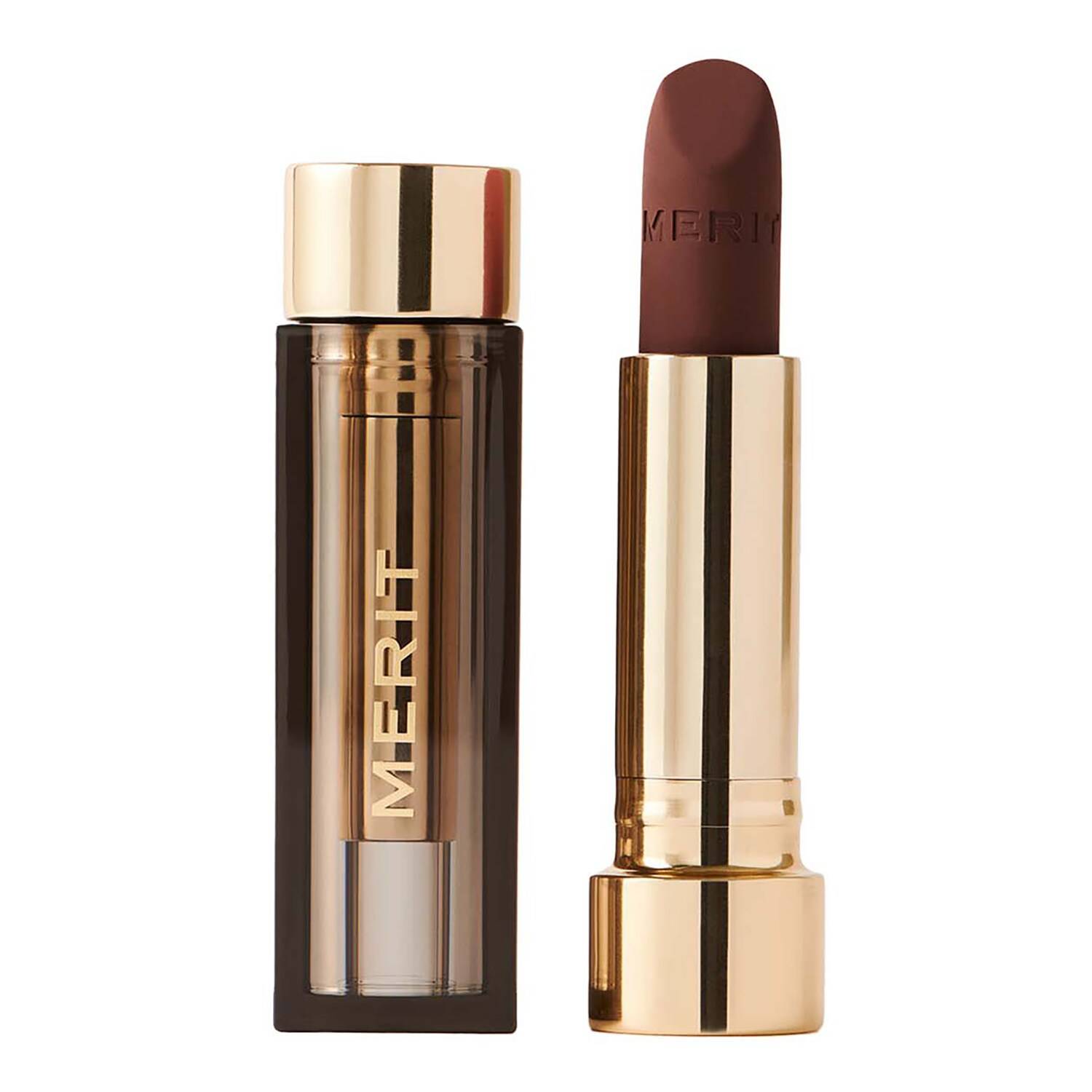 Merit Beauty Signature Lip Lightweight Matte Lipstick 3G Equestrian