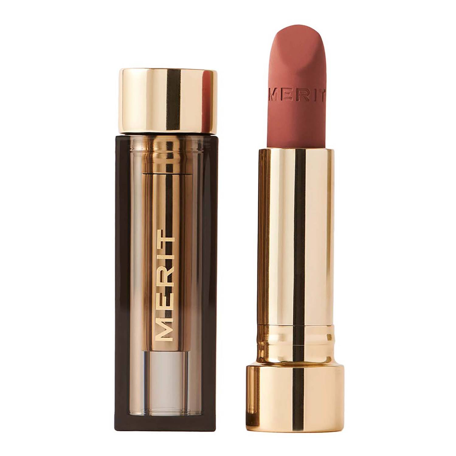 Merit Beauty Signature Lip Lightweight Matte Lipstick 3G Antibes
