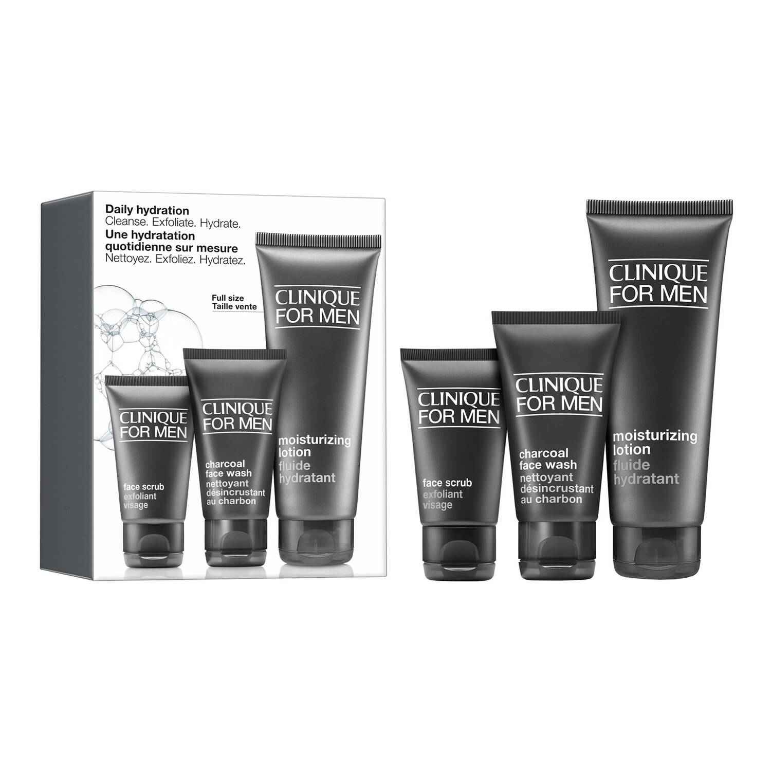 Clinique Daily Hydration Men's For Oily Skin Skincare Set