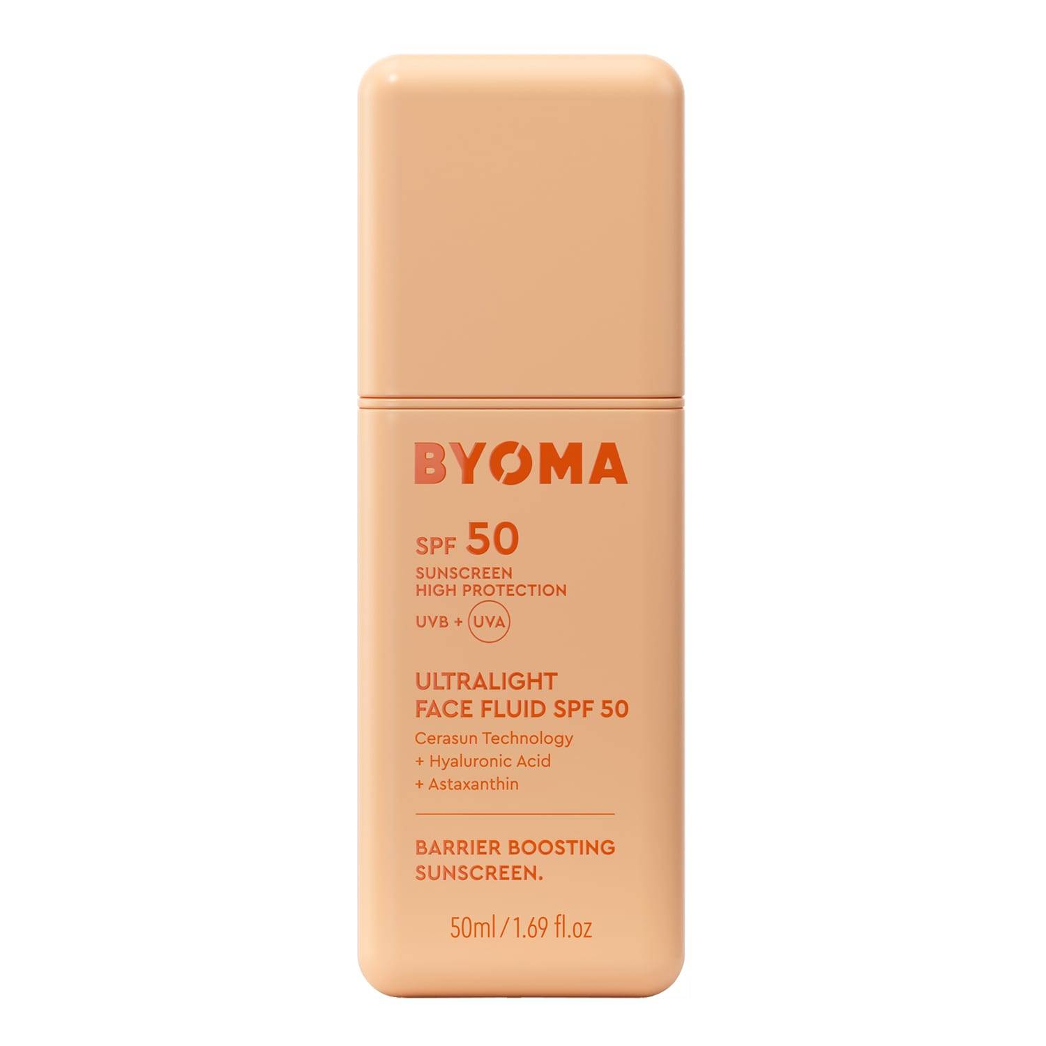 Byoma Ultralight Face Fluid Spf50 Sunscreen 50Ml