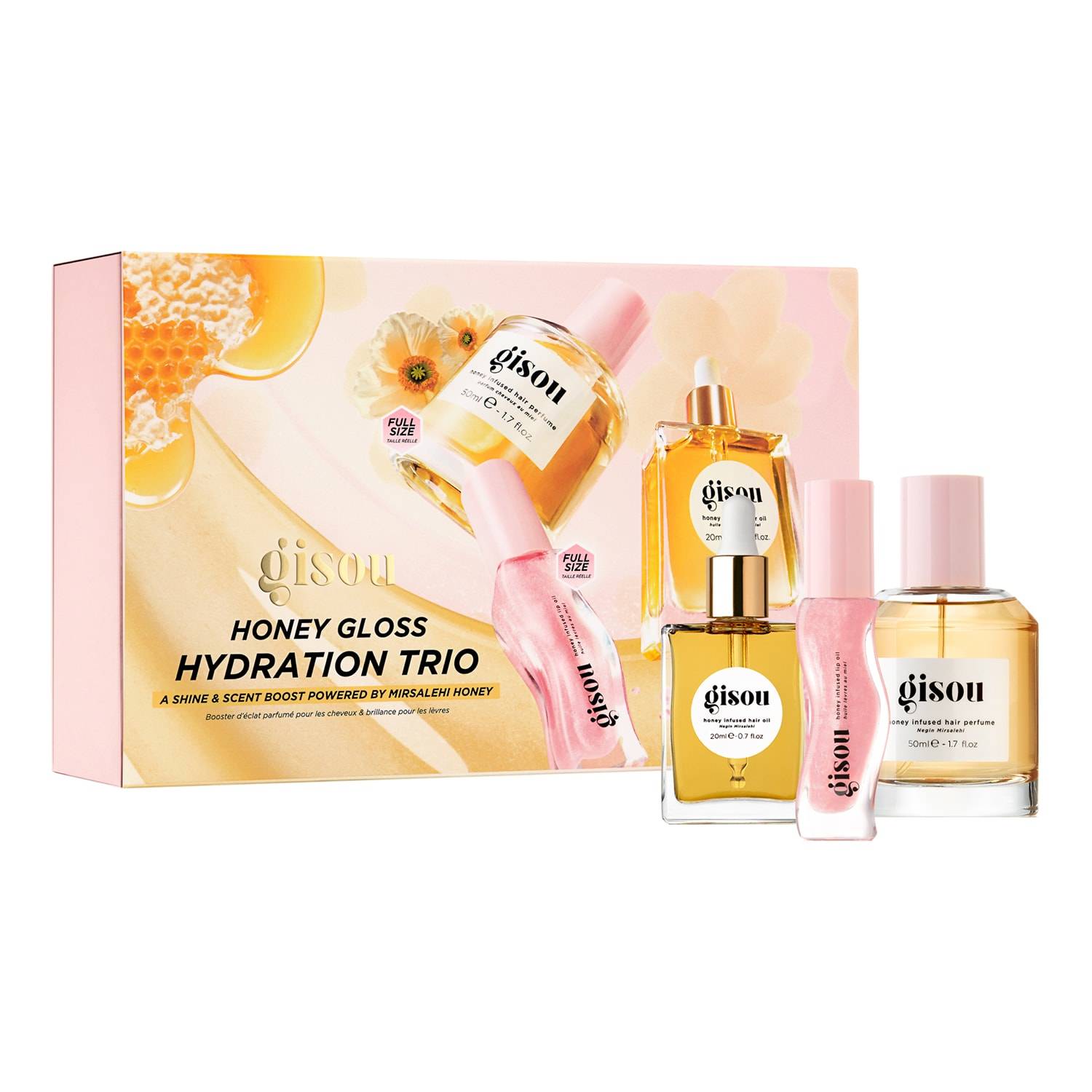 Gisou Honey Gloss Hydration Trio