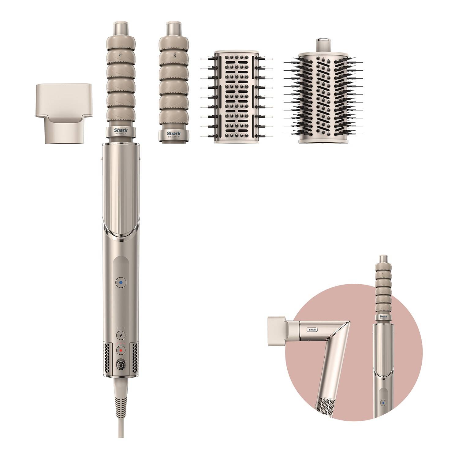 Shark Flexstyle 4-In-1 Air Styler & Hair Dryer For Straight & Wavy Hair Stone