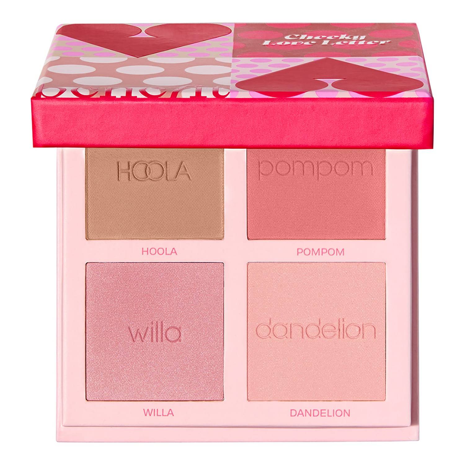 Benefit Cosmetics Cheeky Love Letter - Bronzer & Blush Palette 4 X 2,5G