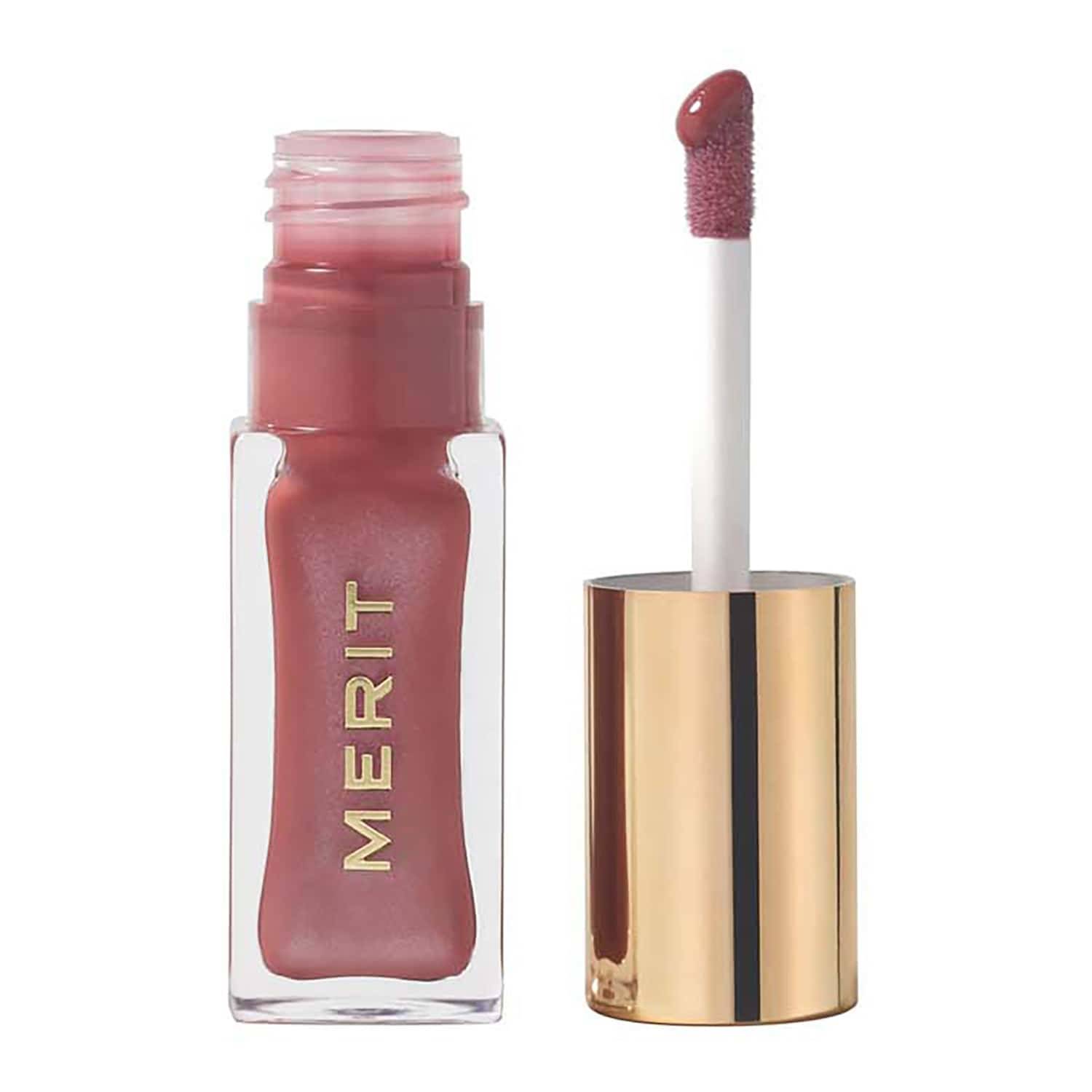 Merit Beauty Shade Slick Sheen Tinted Lip Oil 6.53G Twin Set