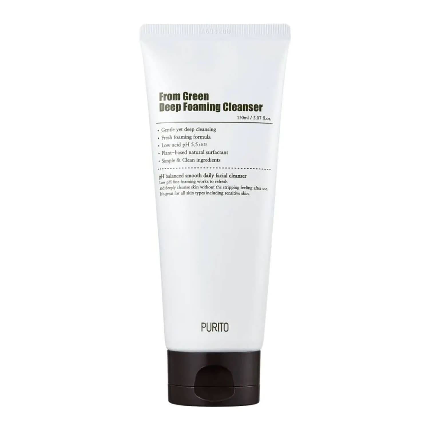 Purito Seoul From Green Deep Foaming Cleanser 150Ml
