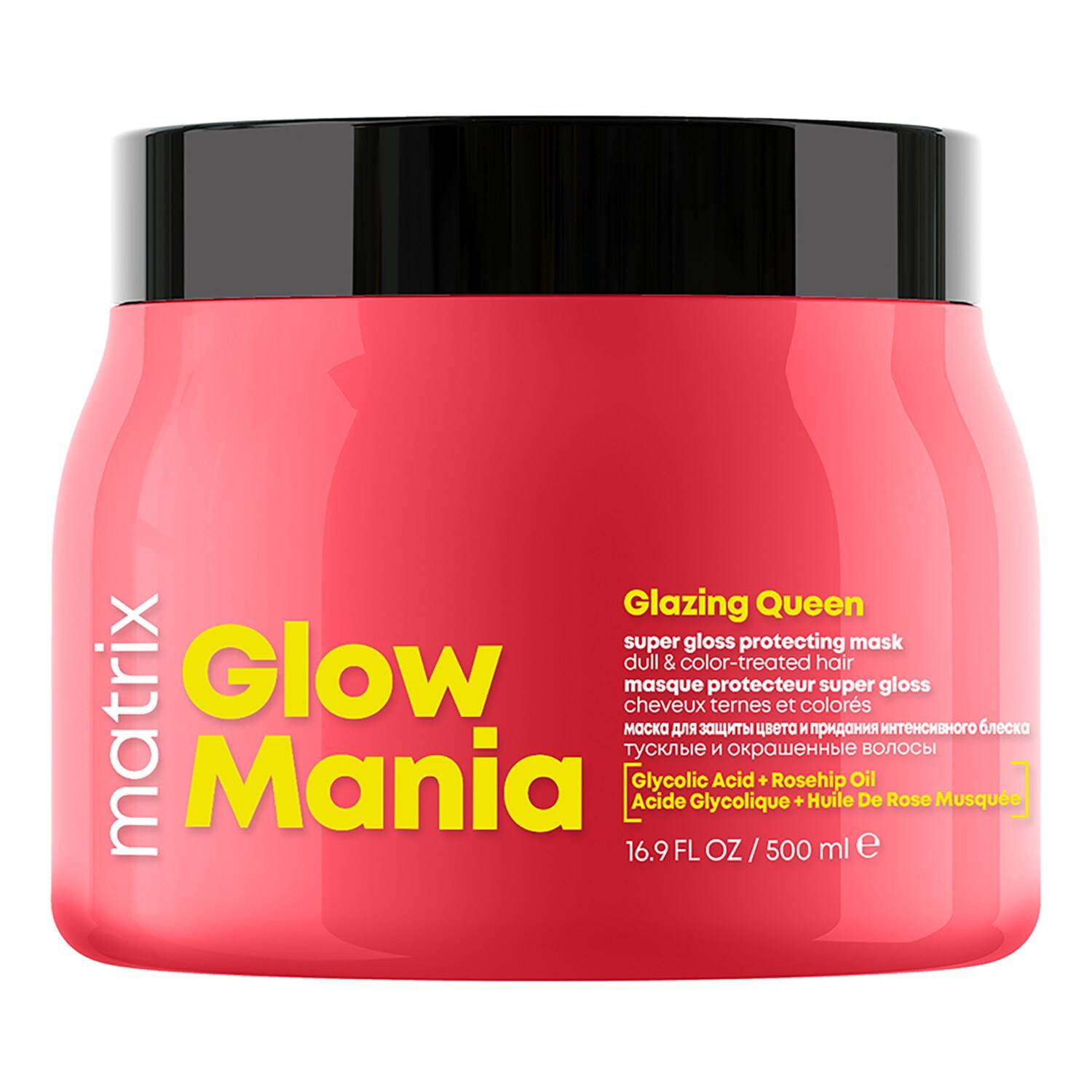 Matrix Glow Mania Glazing Queen Super Gloss Protecting Hair Mask 500Ml