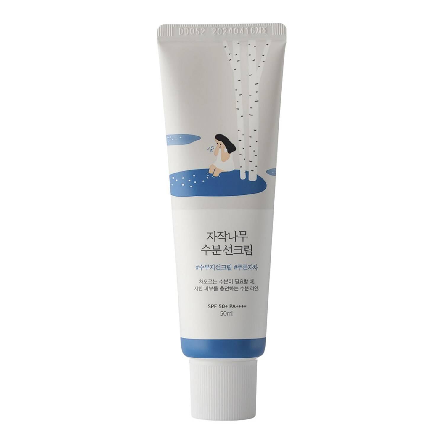 Round Lab Birch Juice Moisturizing Sun Cream Spf50+ Pa++++ 50Ml
